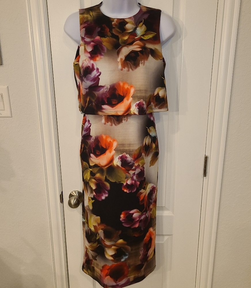ASOS bodycon midi dress